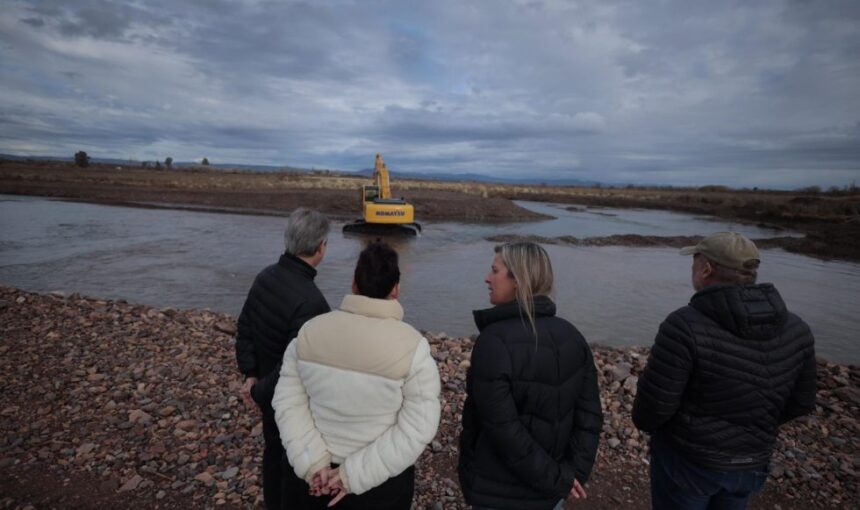 OMAR FÉLIX DESTACÓ LOS AVANCES EN LA NUEVA COSTANERA DE CAÑADA SECA